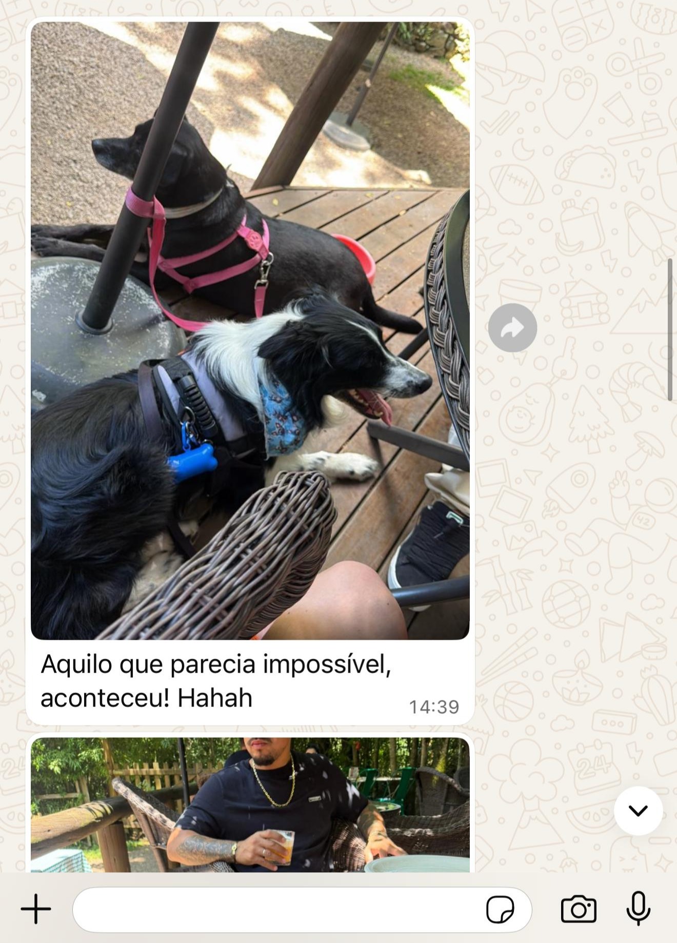 Conversa: aquilo que parecia impossível, aconteceu